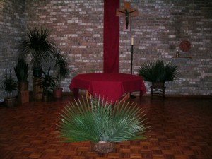 Altar Palm Sunday